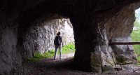 Tunnel on footpath